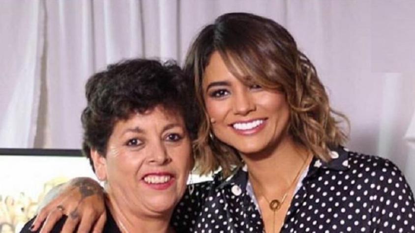 Camila Recabarren y su mamá