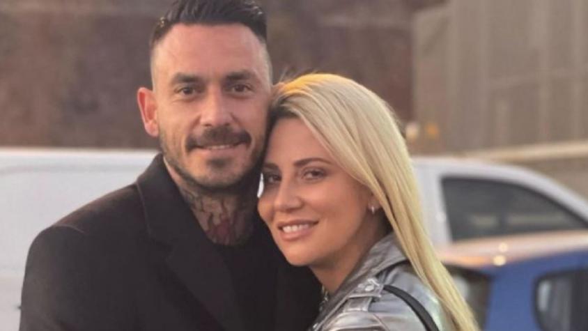 Mauricio Pinilla y Gissella Gallardo