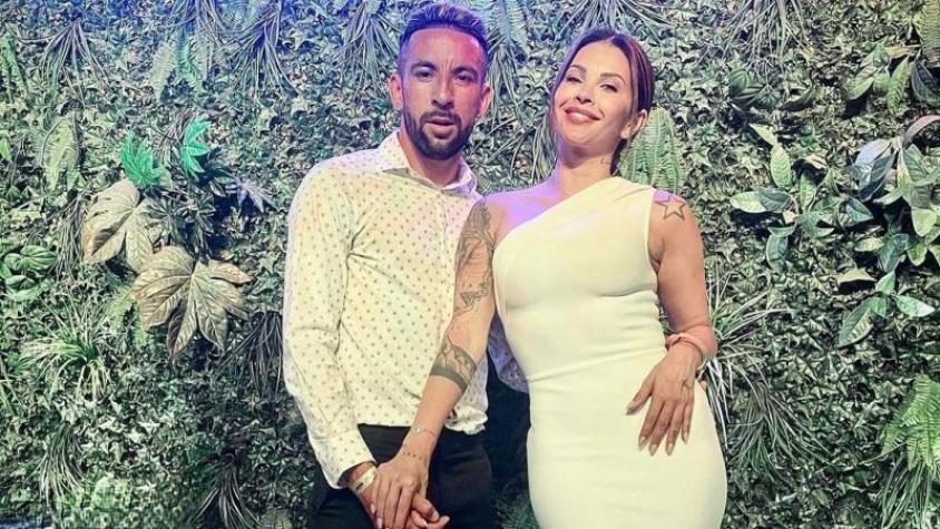 ¡Con beso! Mauricio Isla sorprende con mensaje para Thati Lira