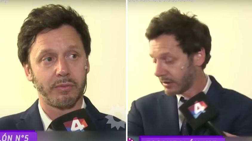 Benjamín Vicuña se ofende con pregunta sobre su vida romántica: cortó la entrevista