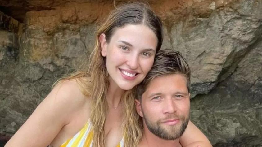 Belén Soto y su esposo