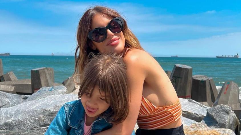 Gala Caldirola y su hija encantan con sus looks combinados para el matrimonio de Flaviana Seeling