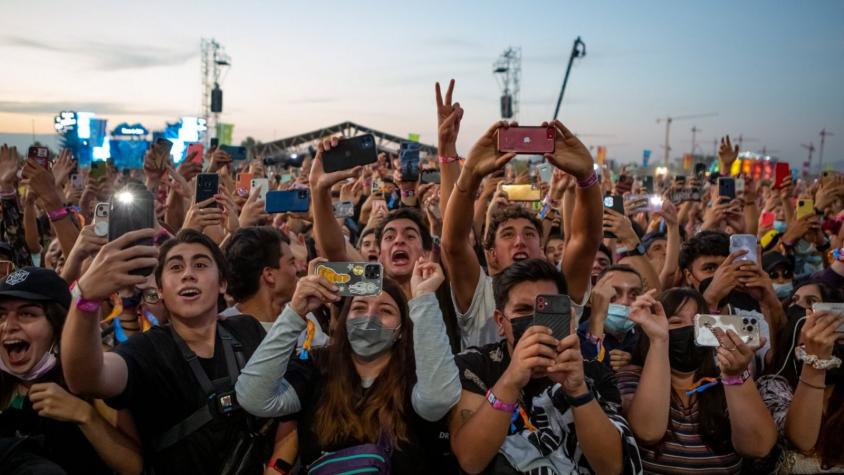 Público en Lollapalooza Chile