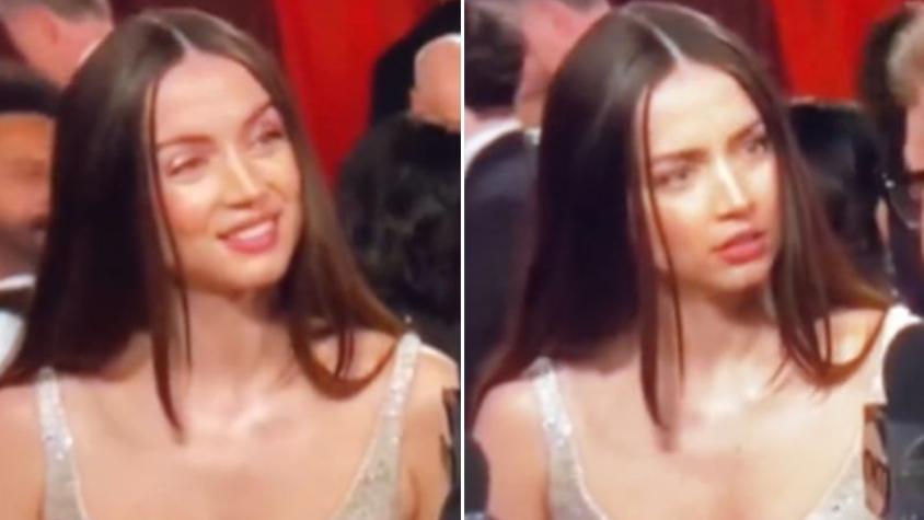 “Yo no viví en ningún sillón”: La inesperada pregunta que descolocó a Ana de Armas en los Oscar