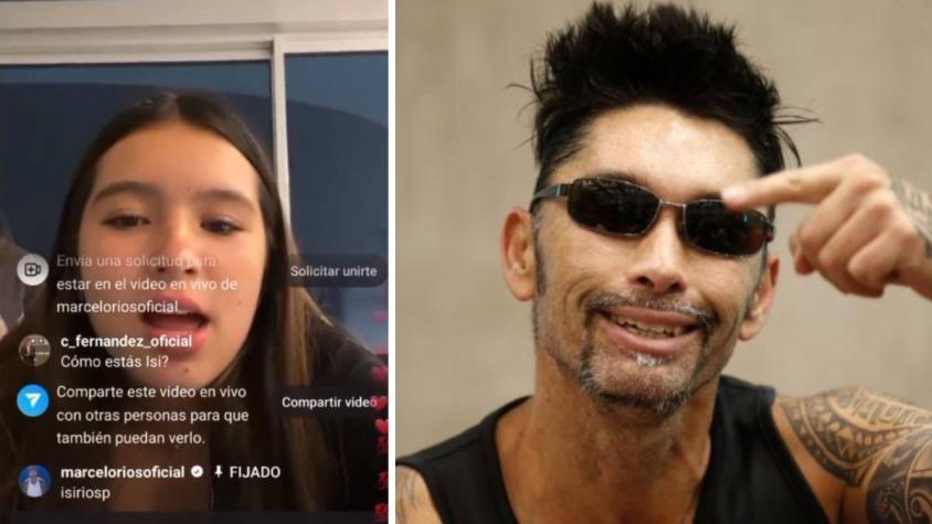 "Mi papá, el mejor tenista": Hija de Chino Ríos se toma Instagram de su papá y hace un live