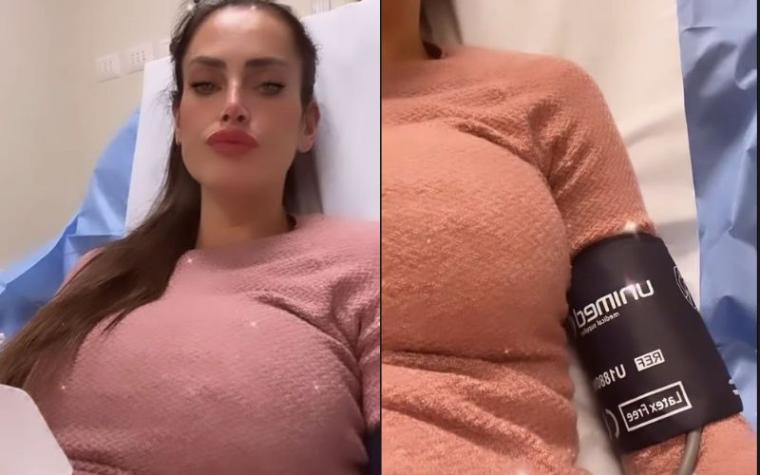 Adriana Barrientos preocupa al compartir registros desde la clínica: contó cuál es su diagnóstico médico