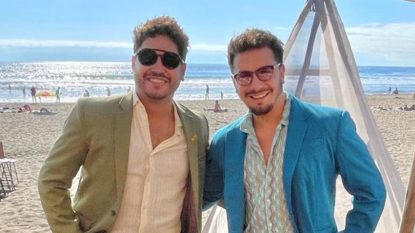 “Disfrutar siempre”: Gino Costa compartió tierna postal junto a su pololo