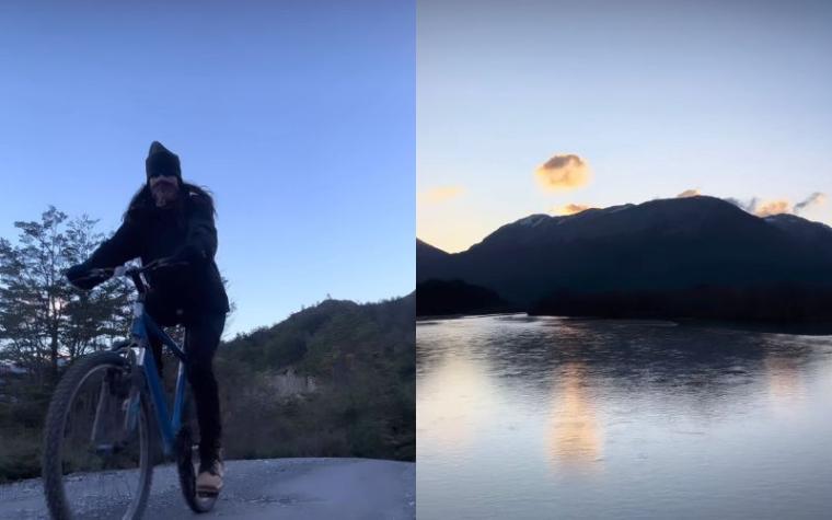 Tonka Tomicic sorprendió al llegar en bicicleta hasta el final de la Carretera Austral