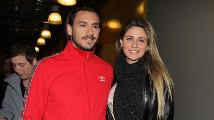 Mauricio Pinilla y Gissella Gallardo