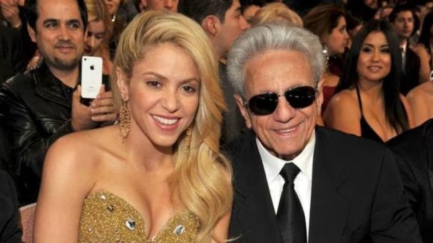 Shakira y su papá