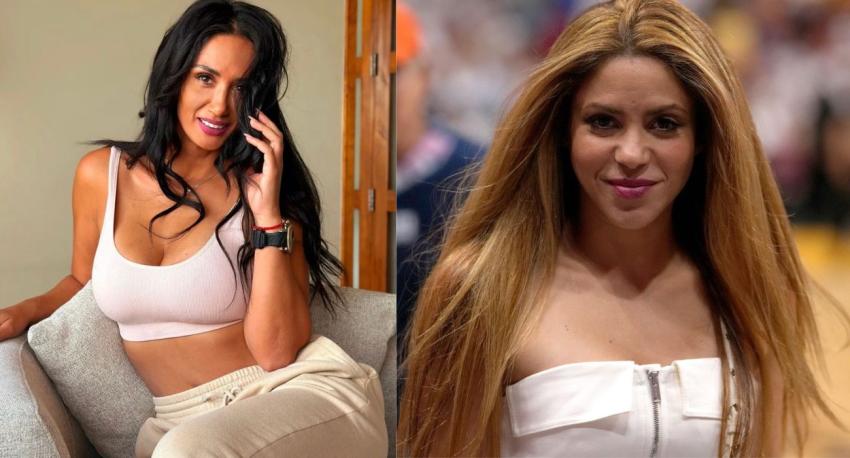 Pamela Díaz se unió a Threads imitando foto viral de Shakira