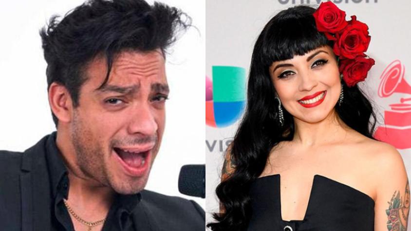 Juan David Rodríguez y Mon Laferte