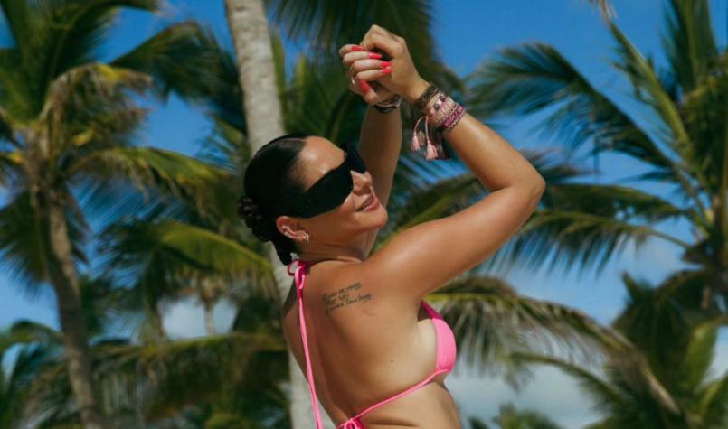 Kel Calderón impacta al posar en bikini desde República Dominicana: fotos causaron el delirio de seguidores