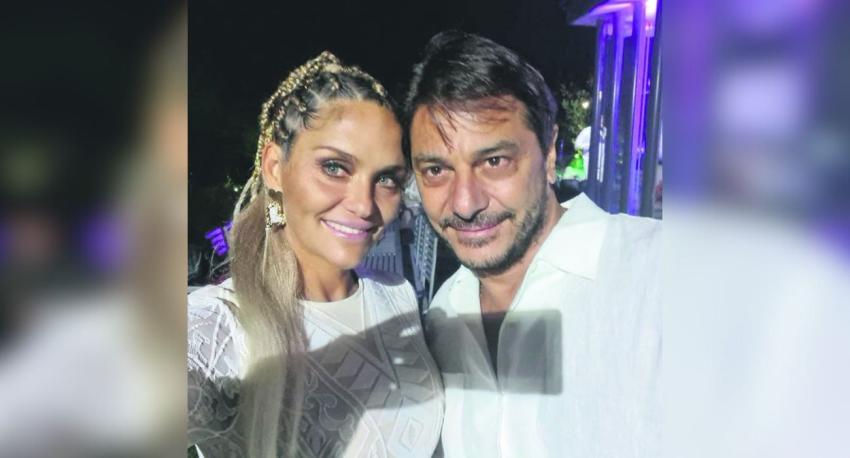 Esposo de Kenita Larraín reaparece públicamente en el lanzamiento de su libro