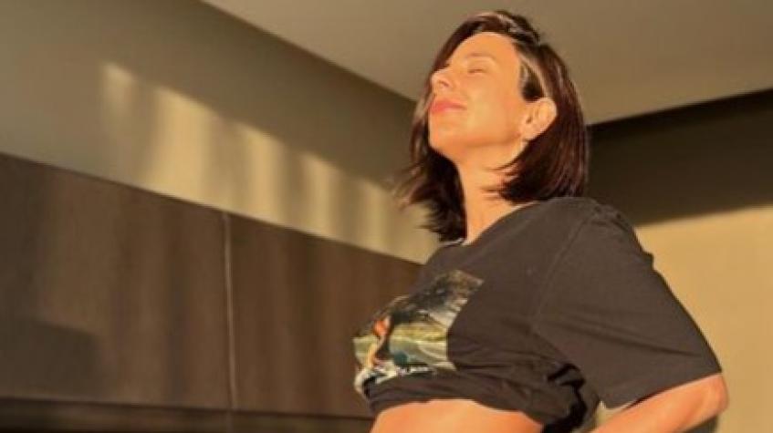  Daniela Castillo enterneció al lucir su pancita de embarazo 