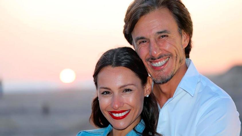 Pampita y Roberto García Moritán