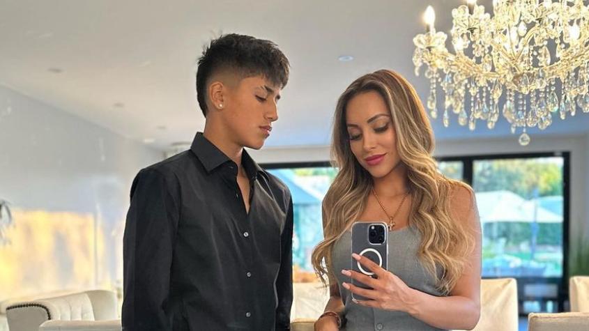 Marité Matus celebró importante logro escolar de su hijo mayor