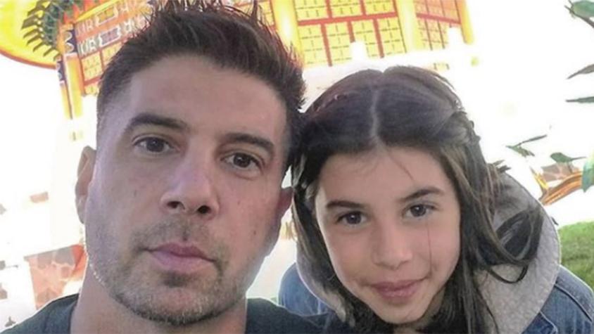 Mario Velasco y su hija