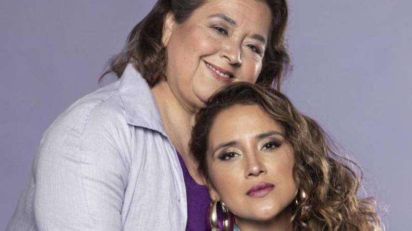 Pamela Leiva y su mamá