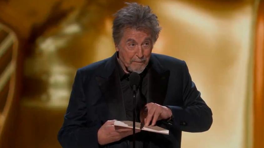El confuso chascarro que protagonizó Al Pacino en el anuncio más esperado de los Premios Oscar 2024