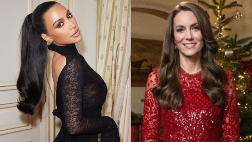 La desubicada broma de Kim Kardashian sobre Kate Middleton que le valió cientos de críticas