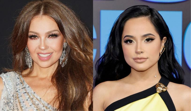 Captan bochornosa pelea entre Thalía y Becky G: “¡Deja de gritar!”