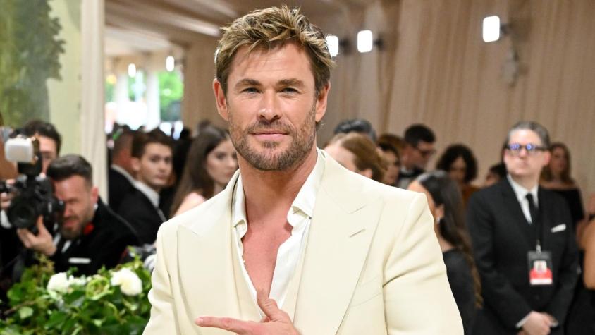 Chris Hemsworth no logró convencer con su atuendo en la Met Gala 2024