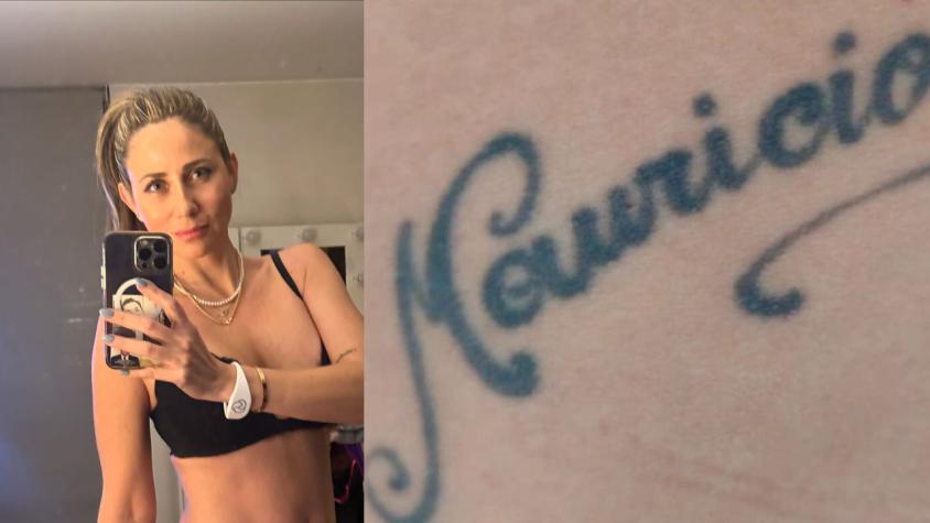 Gisella Gallardo explicó los motivos para borrarse un tatuaje con el nombre de su ex marido, Mauricio Pinilla