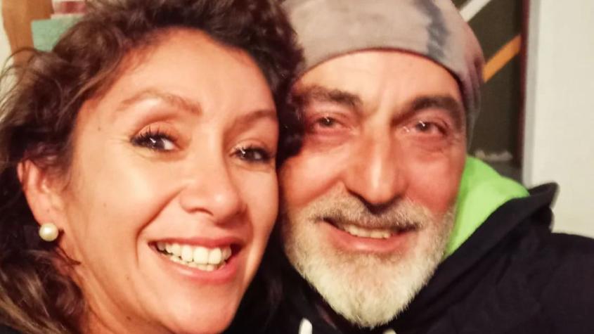 Angélica Sepúlveda junto a su novio turco Gürsel Saglam