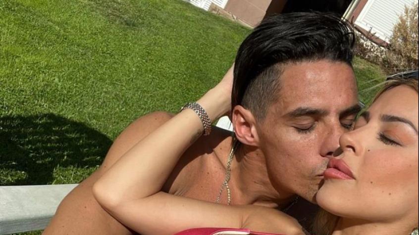 Puro amor: Las románticas postales de Facundo y Oriana en España