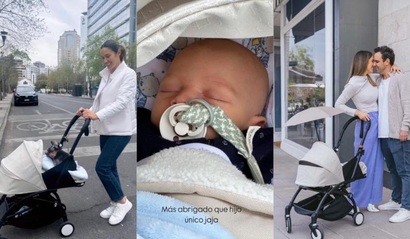 Vanesa Borghi compartió hermosas fotos dieciocheras con su hijo Teo