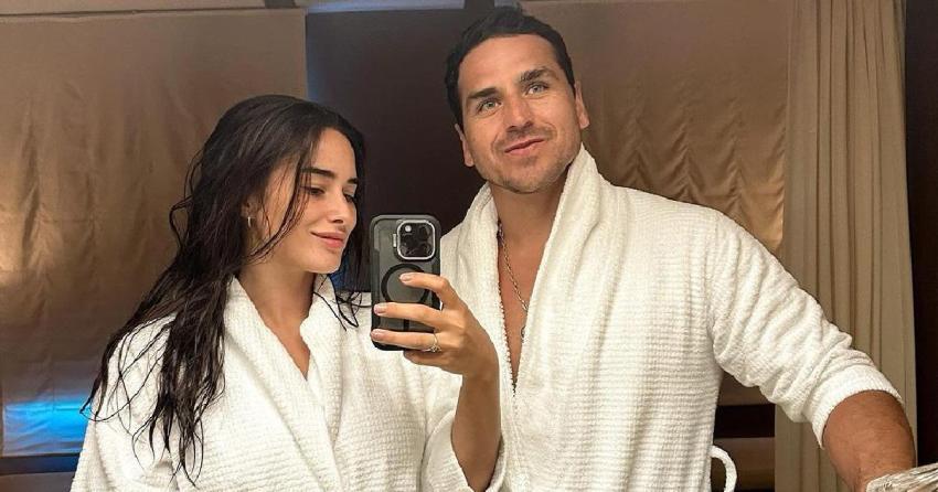 El romántico y aplaudido gesto de Pangal Andrade con su novia Melina Noto: "Va a quedar espectacular"